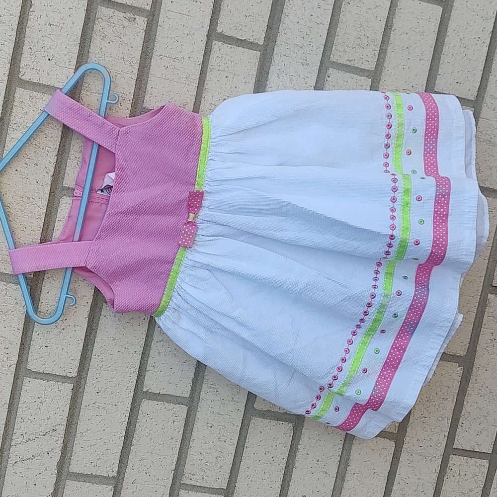 PINK/WHITE dress